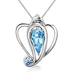 Yellow Chimes Crystals from Swarovski Designer Auspicious Ganesha Pendant for Women and Girls