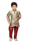 AJ Dezines Kids Party Wear Suit Set for Boys (828_MAROON_1)
