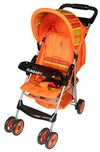 Sunbaby Anabelle Buggy cum Stroller - (Orange)