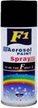 F1 Black Spray Paint 450 ml(Pack of 1)