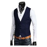 Menjestic V Neck Waistcoat (36)