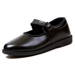 Liberty School Girl Black Shoes (Size 8 UK/Age 14-14.5 Year/Length 27.6 Cms )
