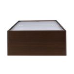 HomeTown Ria Single Size Bed with Storage (Walnut)