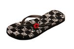 M2C CHASE BLACK SLIPPER FOR GIRLS (HAWAI_NEWCHASEBLAK37)
