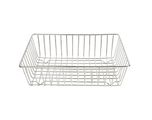 Embassy Multipurpose Baby Basket / Dish Drainer Rack, Size 1, 34x26.5x11.8 cms (Stainless Steel)
