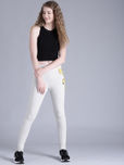 Kook N Keech Garfield Grey Melange Printed Ankle-Length Leggings