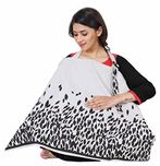 Lula Mom Cotton Nursing Cover for Breastfeeding Privacy EXTRA WIDE - Grey