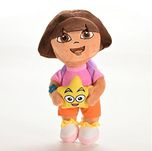 Tickles Multicolor Dora Soft Doll Stuffed Soft Plush Toy Love Girl 30 Cm