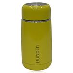 Dubblin Cutie Yello Mini Thermos Water Bottle,260 ml,Pack of 1,Hot/Cold