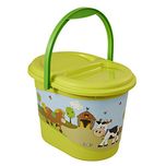 Keeper Nappy Bin - Funny Farm (Green)