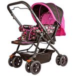 Funbee Vista Premium Baby Stroller Pram (Pink)