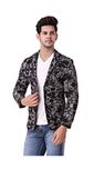 Vertical Denim Blazer Full Sleeve Fashion Blazer for Men and Boys