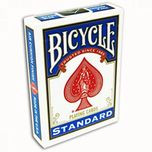 Bicycle Poker Size Standard Index Playing Cards-Blue Deck!