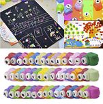 Asian Hobby Crafts Craft Paper Punch (10 Pieces) with Free Origami Paper Sheets (10 Pieces)