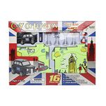 Buzz Retail Puzzle Car Taxi Track Set, Multi Color