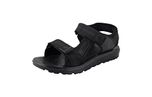 HMT XPERT Girls & Boys All Season Black School Sandals with Velcro - Size 12 Kids