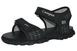 Campus Kids Black Silver Colour RS301 Series Synthetic Casual Sandal 3CUK