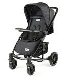 Luvlap Elite Baby Pram Stroller (Black)