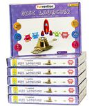 Funvention (Pack of 6) Disc Launcher - DIY Science Educational Toy - STEM Learning Kit - Learn Newtons Law of Gravity with Fun Do It Yourself Innovative Toy Kit for Kids - Birthday Return Gift