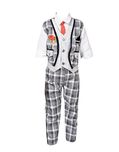 Nikky Fashion Boys Waistcoat, Shirt and Trouser Set_GRY581-22
