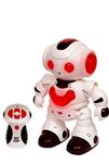 Fantasy India Agent Bingo Remote Control Robot Toy Car - White J-605 (Assorted Color)