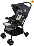 BAYBEE Hubble Baby Stroller, Black