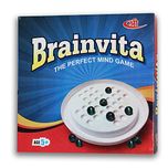 Kids Mandi Mind Challenging Super Quality Brainvita Board Game with 32 Marbles for Kids Brain Development