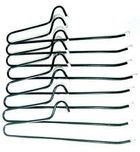 Omax 12 Pieces Steel Saree Hanger, 10.3 Cm X 39.5 Cm X .7 Cm
