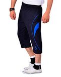 VEGO Navy Cotton Dual Zipper Pocket Three Fourth(HC-444-NAVY-42)