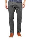 AD & AV Mens Casual Trouser (157_Mens_Lycra_Grey_GG)-Grey