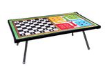 2 in 1 Board Game Table Ludo & Chess Support Table and Multipurpose Table (Woodan Chess & Ludo Foldable Kids Study Table )