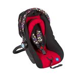 Mee Mee Baby Car Seat cum Carry Cot with Thick Cushioned Seat and Head Support (Red)