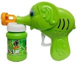 Adiestore Hand Pressing Bubble Making Toy Gun (Color and Design May Vary)(Green)