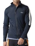 2Go Go Dry Men Polyester Sports Jacket (EL-GS7JK002Dare NavyXL_Dare Navy_X-Large)