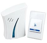 One Stop Bazaar Plastic Wireless Remote Control Door Calling Bell (White)
