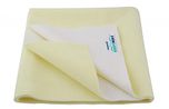 Newnik Reusable Absorbent Sheets/Underpads (Size: 140cm X 100cm) Yellow, L