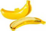 Banana Fruits Candies Storage Box Banana Guard Plastic Fruits Holder Case Containers For school Kids ,Office &Picnic