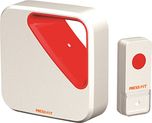 Press Fit Echo-III Auto-Learning Wireless Bell (Red)