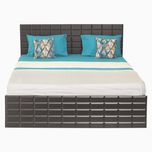 Godrej Interio Chocolat Engineered Wood King Bed With Storage