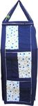 SRIM SMC0089 Polyester Collapsible Wardrobe(Finish Color - Dark Blue)