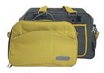 My Milestones Duo Detach Diaper Bag (Grey/Yellow)