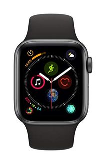 Apple Watch Series 4 GPS   Cellular Space Gray Aluminum Case with Black Sport Band 4.0cm