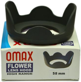 Omax 58mm Flower Lens Hood