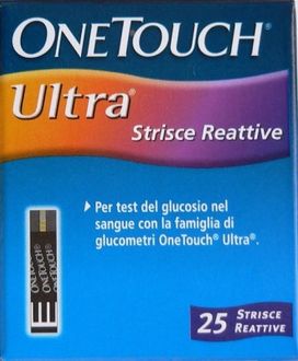 One Touch Ultra Test 25 Strips