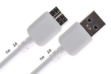 Skywater Samsung Note3 Data Cable White
