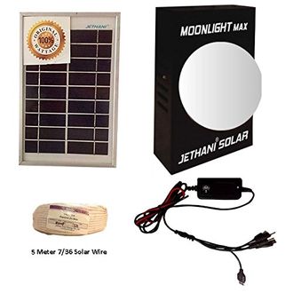 Jethani Solar Moonlight Max LED Emergency Light (With Solar Charger)