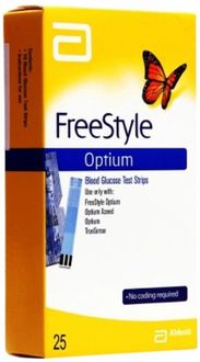 Abbott FreeStyle Optium Strips (25 Strips)