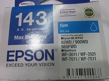 Epson 143 Cyan Ink Cartridge