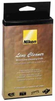 Nikon Moist Cloth Lens Cleaners (21 sheets)