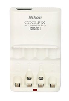 Nikon EN-MH2-B4/MH-73 2 hour Battery Charger(With 4 2300mAh Ni-MH AA Rechargeable Batteries)